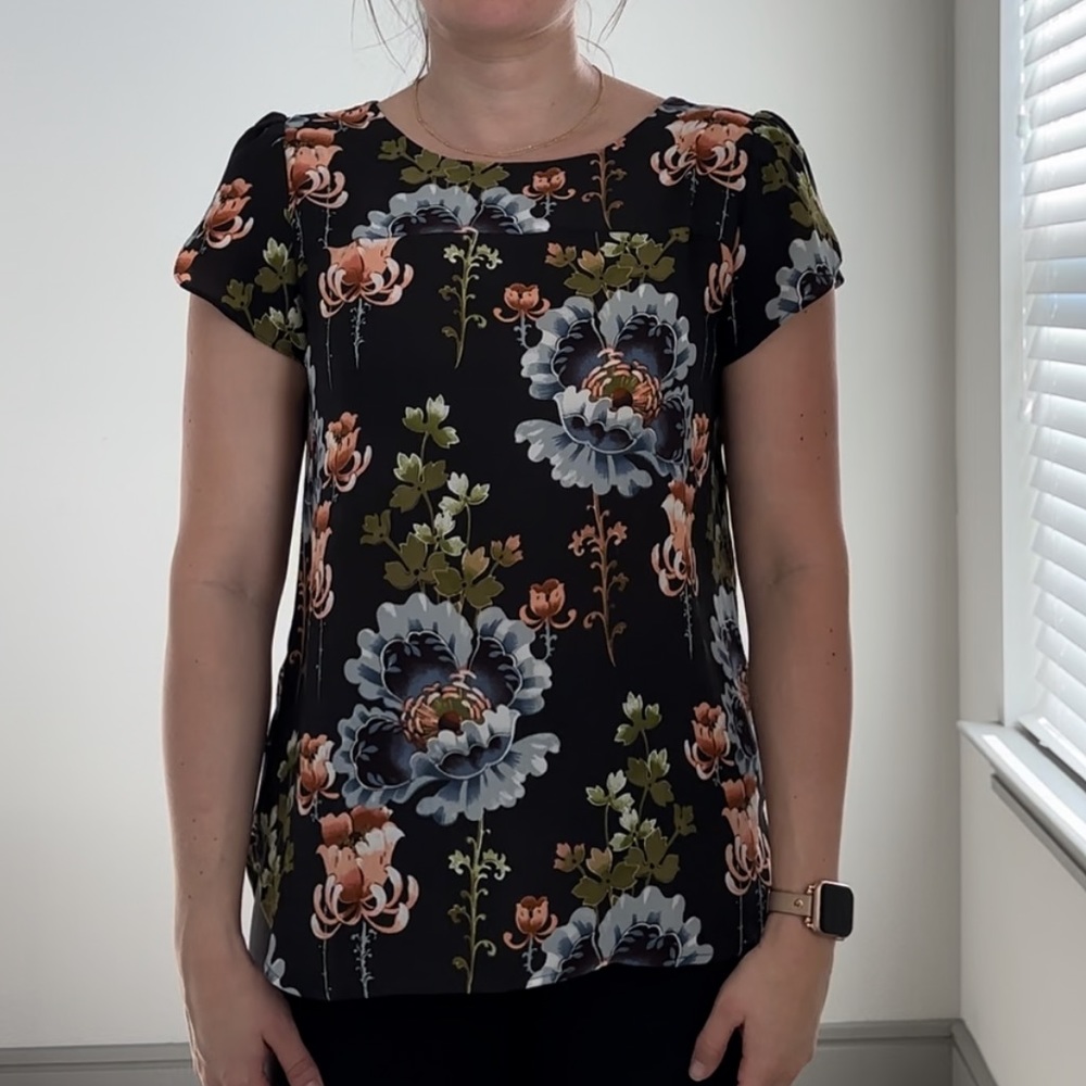 Loft Floral Blouse